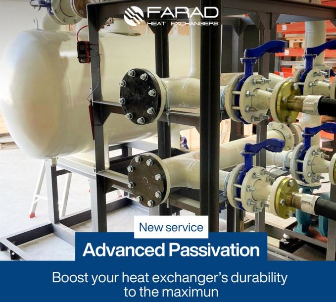 FARAD S.A. introduces its new passivation service